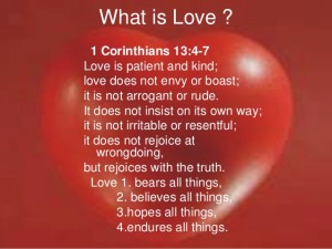 Daily Bible Reading "What Is Love" (1 Corinthians 13:1-13) | Deborah H