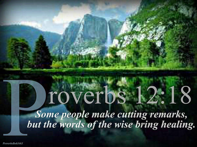 Deborah H Bateman Author Proverbs 12 18