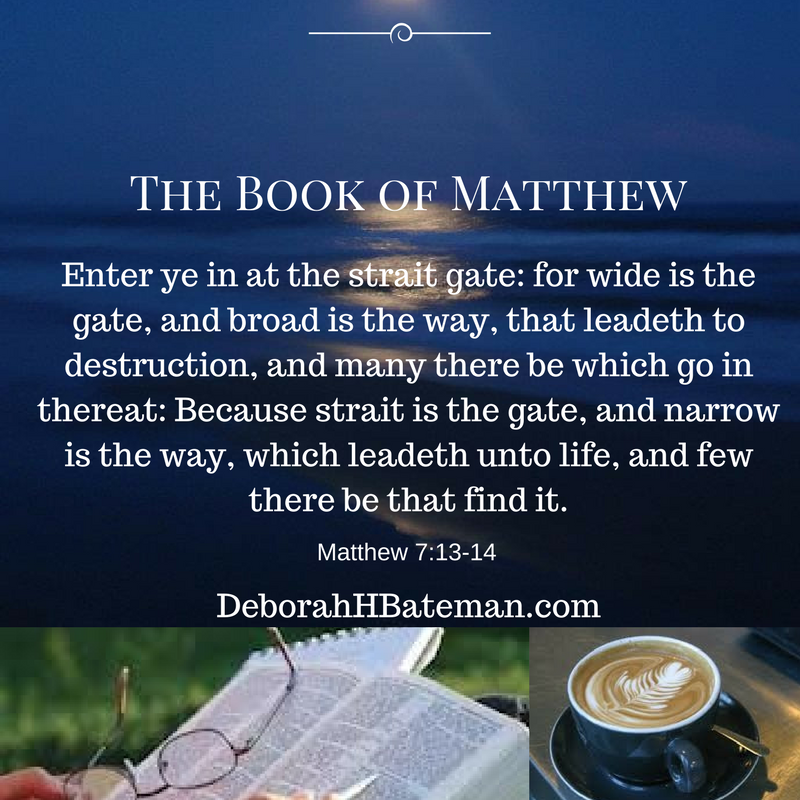 Deborah H Bateman Author Matthew 7_1314